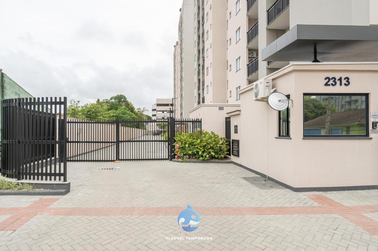 Apartamento 150M Da Praia Com Sacada, Wi-Fi Ar Condicionado, Piscina, Portaria 24H, Playground E Vaga De Garagem Lägenhet Piçarras Exteriör bild