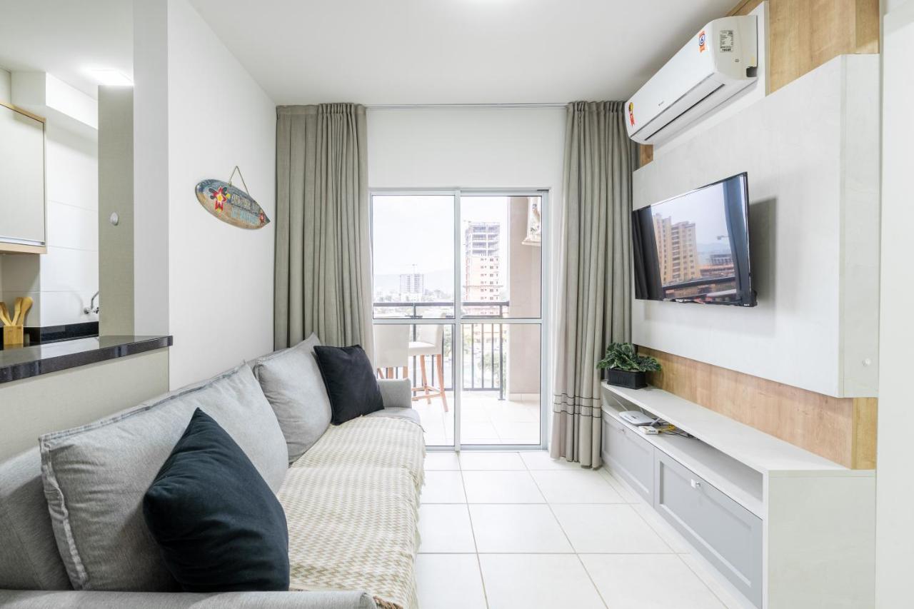 Apartamento 150M Da Praia Com Sacada, Wi-Fi Ar Condicionado, Piscina, Portaria 24H, Playground E Vaga De Garagem Lägenhet Piçarras Exteriör bild