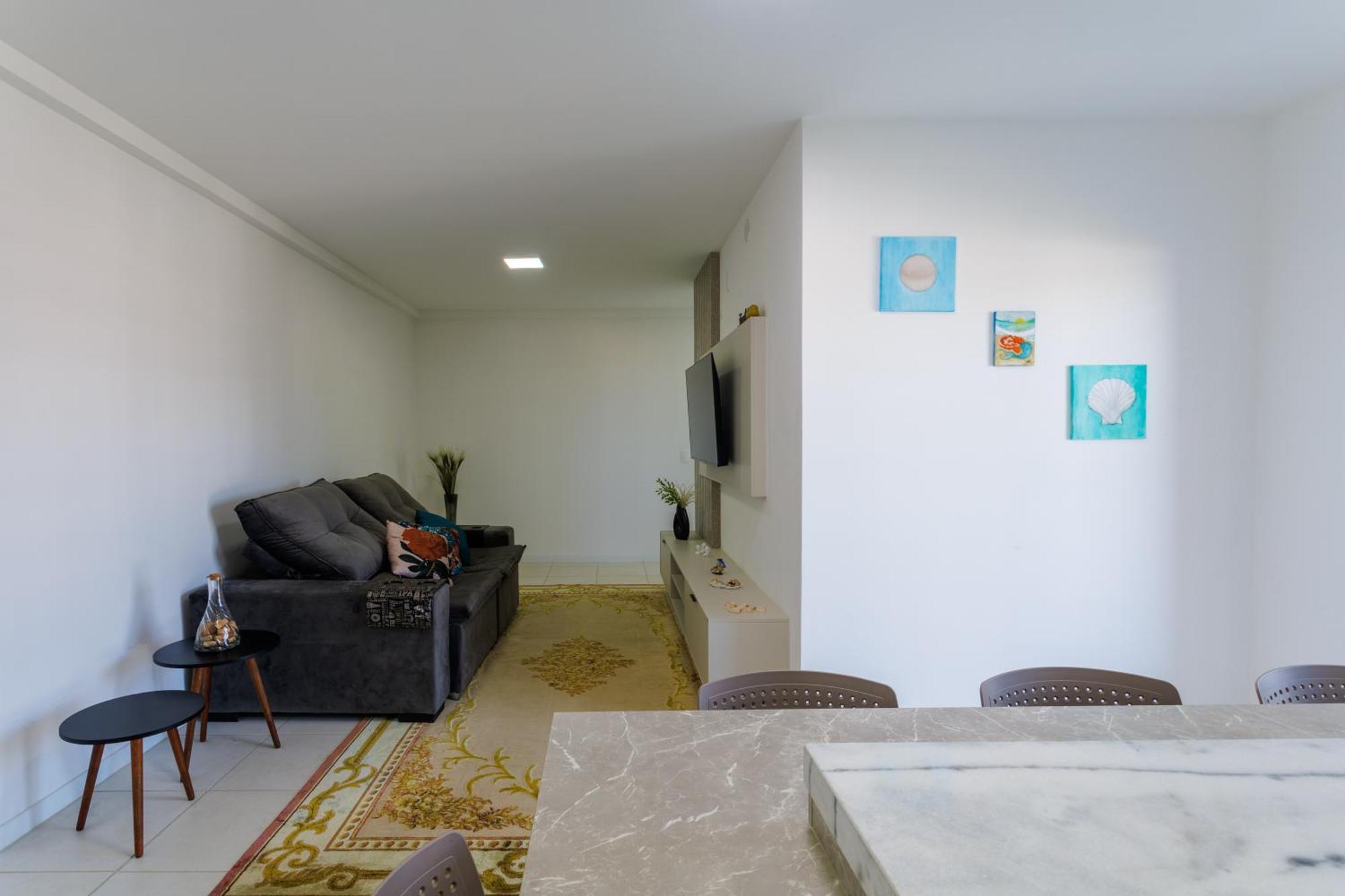 Apartamento 150M Da Praia Com Sacada, Wi-Fi Ar Condicionado, Piscina, Portaria 24H, Playground E Vaga De Garagem Lägenhet Piçarras Rum bild