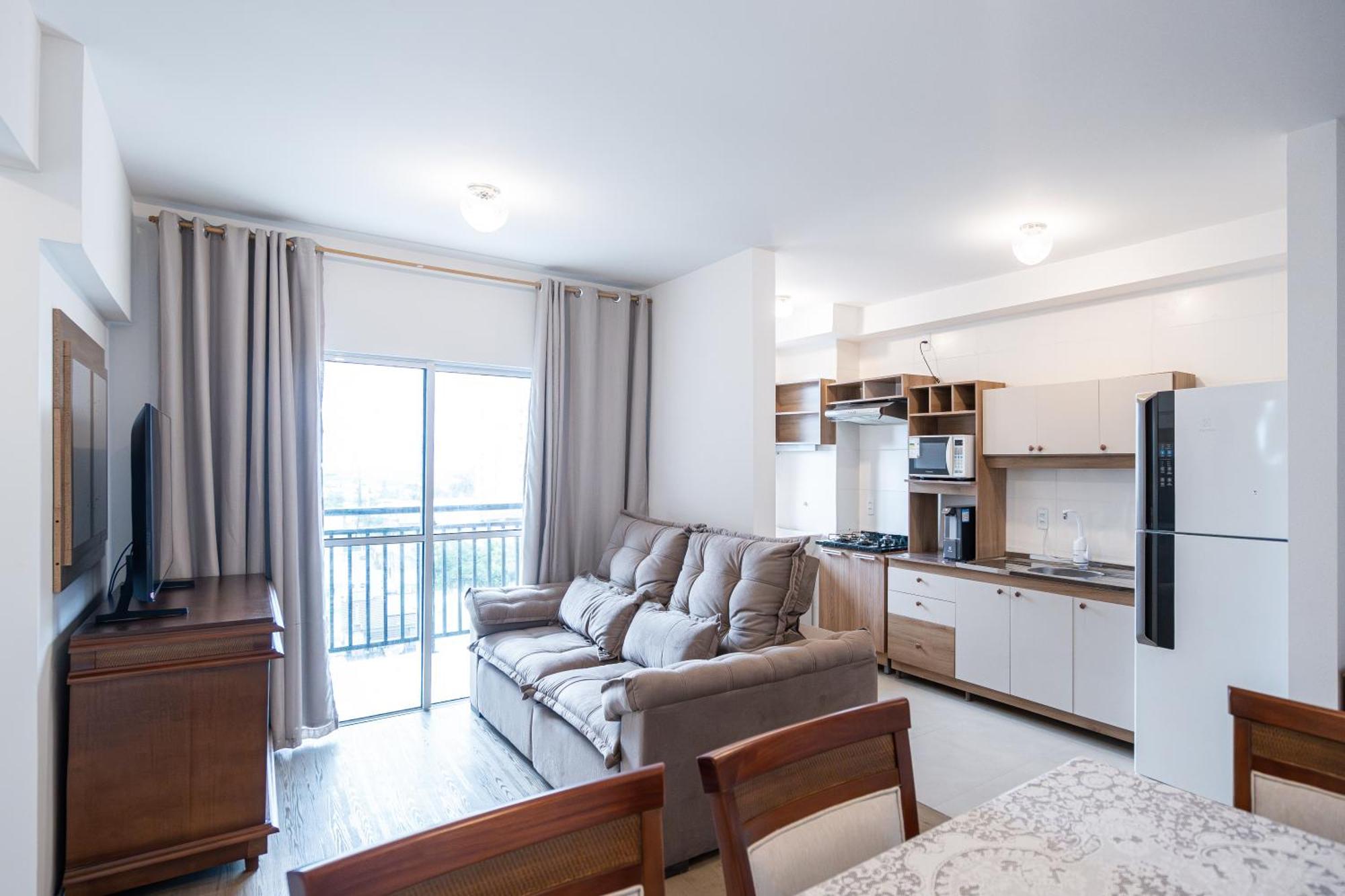 Apartamento 150M Da Praia Com Sacada, Wi-Fi Ar Condicionado, Piscina, Portaria 24H, Playground E Vaga De Garagem Lägenhet Piçarras Rum bild